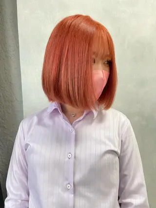 ショート カラー ✨ブリーチ特化✨ 💚Acchon💚のヘアスタイル