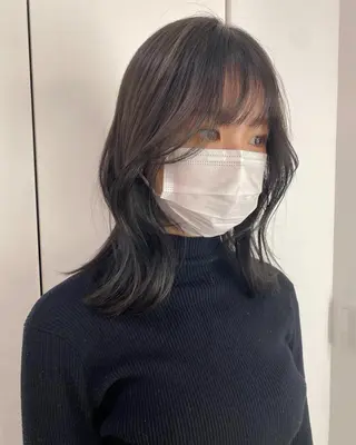 セミロング ୨୧柔らかいカラー nozomi ୨୧のヘアスタイル