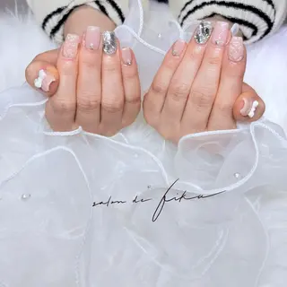 ネイル 🐝TOMO🎀ིྀ 【パラジェル取扱店】のネイルデザイン