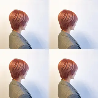 ショート カラー なんば髪質改善カラー Ardoreのヘアスタイル