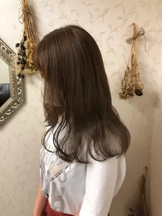 ロング erika /韓国ヘアのヘアスタイル