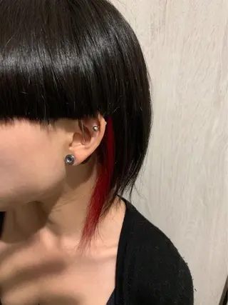 ミディアム カラー #ケアブリーチ# MASAのヘアスタイル