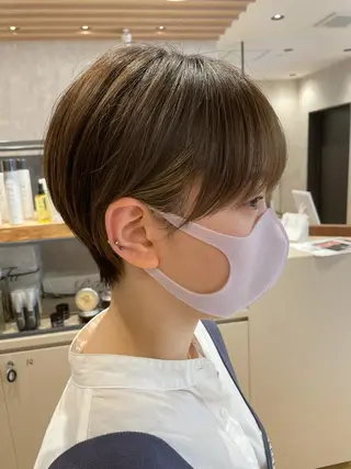 ショート 全席個室美容室 Zina 十条 髪質改善＆トリートメント所属・髪質改善&透明感 ⭐️高本裕基のヘアスタイル