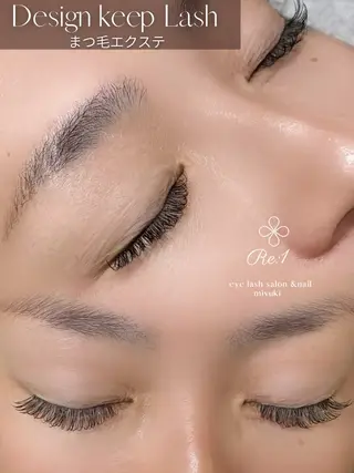 マツエク・マツパ 自爪育成nail &eyelashのマツエク・マツパデザイン