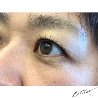 マツエク・マツパ letter bynovelのマツエク・マツパデザイン