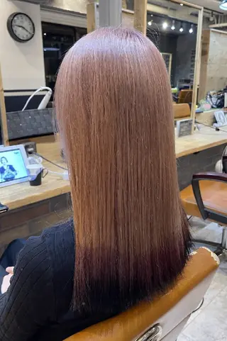 カラー ロング 鳥取のなんでも美容師 松井たかゆきのヘアスタイル