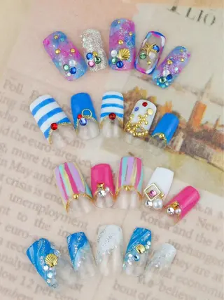 ネイル an sucre baseのネイルデザイン