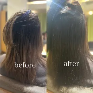 セミロング 林 耕太郎のヘアスタイル