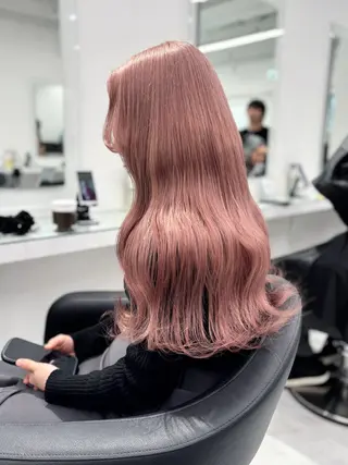 ロング カラー 💖ミルクティー💖 あかり💖のヘアスタイル