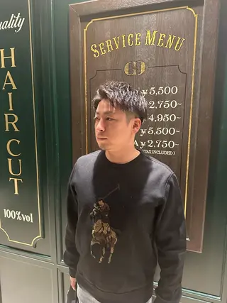 ショート ヒロ銀座 ヘアーサロン名駅西口店所属・ヒロ銀座名駅西口 長尾 匡起のヘアスタイル
