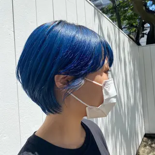 カラー 佐藤 万倫💞⭐️のヘアスタイル