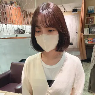 ショート HACCH （ハッチ）所属・🪼ボブ/ハイトーン /髪質改善🪼のヘアスタイル