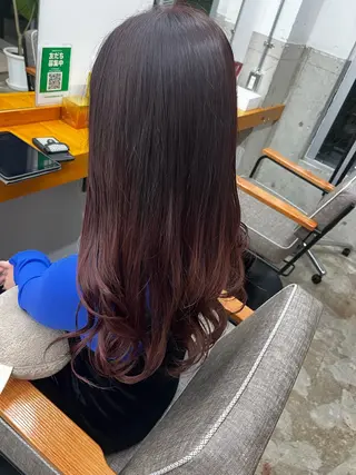 ロング ROSSO Hair&SPA 香椎宮前店所属・SHIINA 香椎宮前店のヘアスタイル