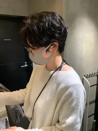 ショート パーマ アンニュイヘア🪽 ayumiのヘアスタイル