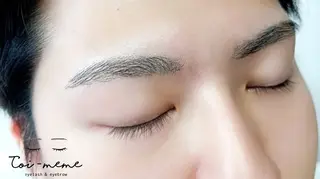 アイブロウ メンズ eyelash&eyebrow Toi-meme(トワメム)自由が丘所属・Toi-meme トワメムのマツエク・マツパデザイン