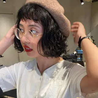 ショート パーマ 🌈圧倒的デザイン力 内井省吾のヘアスタイル