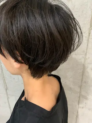 ショート 三宅 涼馬のヘアスタイル