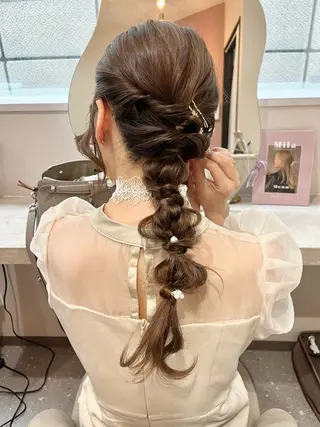 ヘアアレンジ Mila Akariのヘアスタイル