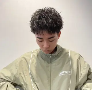 メンズ メンズカット・ パーマhanaのヘアスタイル