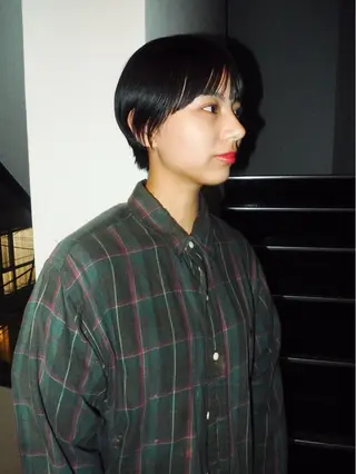 ショート カラー ファッションに 溶け込むstyleのヘアスタイル