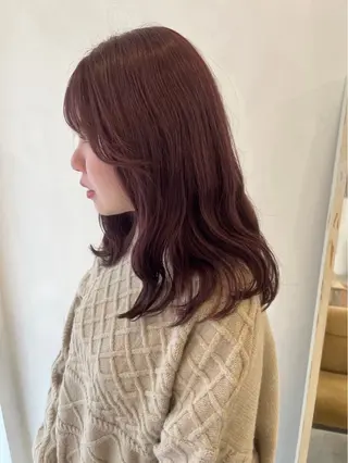 カラー やの こはくのヘアスタイル