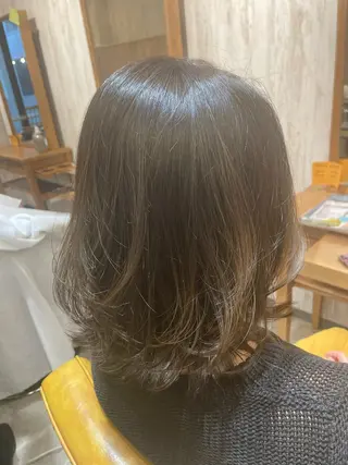 ミディアム ba-boo 熊本のヘアスタイル