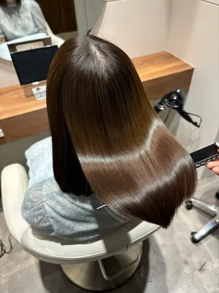 ミディアム 美髪ヘア 🤍erikaのヘアスタイル