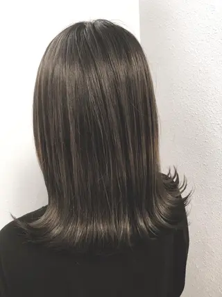 ミディアム 💜 MINORI💜のヘアスタイル