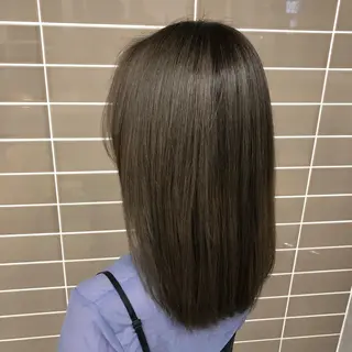 セミロング カラー 辻堂メンズ特化 YU-YAのヘアスタイル