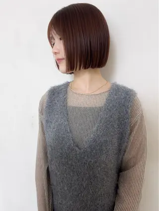 ショート カラー 艶髪ブリーチ 永井竜也のヘアスタイル