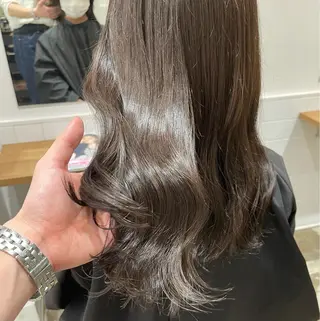 ロング カラー 悩みを解決💫似合せ RENのヘアスタイル