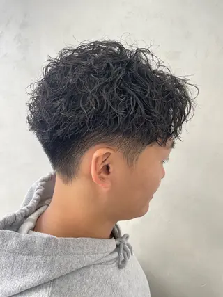 ショート 柏/メンズパーマ/ ナチュラル/颯寿のヘアスタイル