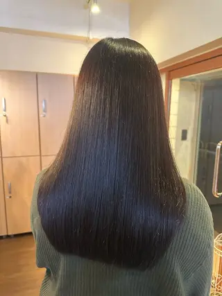 ロング 渋谷 美優のヘアスタイル