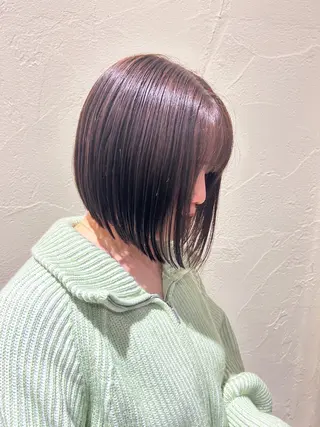 ミディアム 井上 萌のヘアスタイル