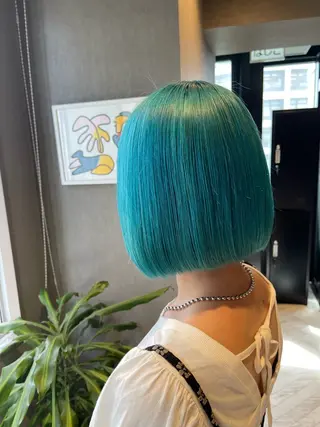 ショート カラー 透明感カラー/艶髪/ エクステ/HIROのヘアスタイル