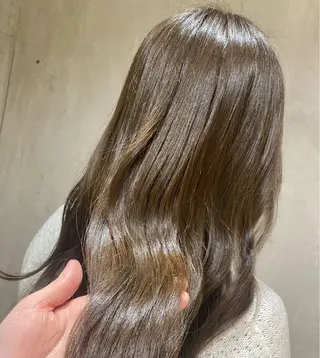 セミロング 透明感カラー /Kanon️🫧のヘアスタイル