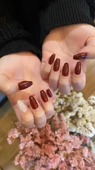 ネイル crystal ⭐︎ colorのネイルデザイン