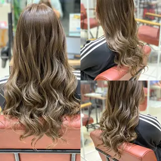 ロング カラー 髪質改善カラーリスト /根本雄貴のヘアスタイル