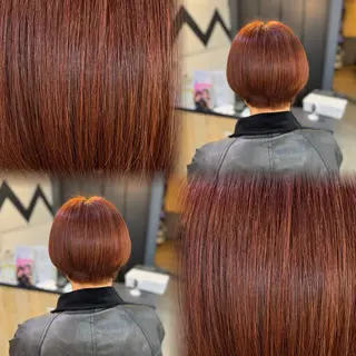 ショート カラー 髙橋 李里亜のヘアスタイル