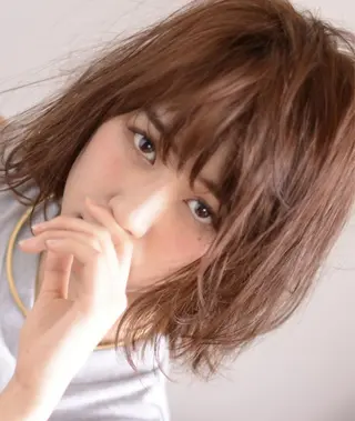 ミディアム ケアブリーチ特化🍀 ハイライトOK寛也のヘアスタイル