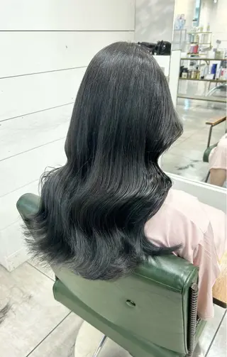 ロング 🫧艶髪カラー🫧 森本くるみのヘアスタイル