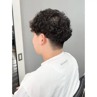 パーマ メンズ キヨ メンズカット/パーマのヘアスタイル