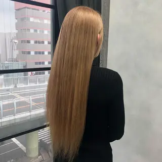 ロング カラー MOE🐈‍⬛🎀 エクステ/ワンホンのヘアスタイル