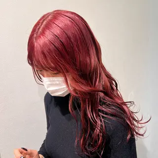 セミロング カラー 𝙎𝙚𝙞𝙧𝙖 ☆カット/パーマのヘアスタイル