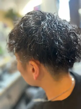 ショート パーマ メンズ LOPEZ LAB所属・🦁LOPEZLAB /🌙RUNA🌙のヘアスタイル