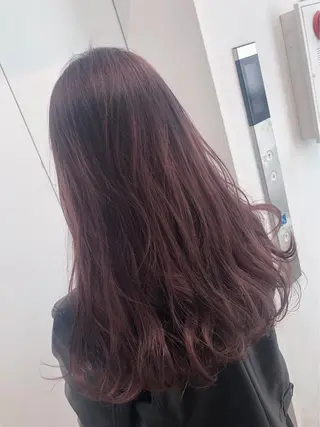 ロング カラー 店長 奈須 雄紀のヘアスタイル