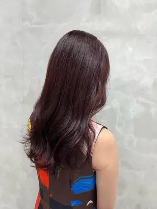 セミロング 村山 豪歩のヘアスタイル