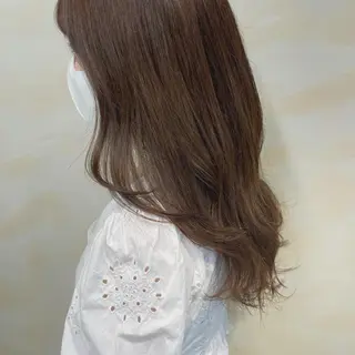 ロング カラー MEI💫銀座 エクステ/艶カラーのヘアスタイル