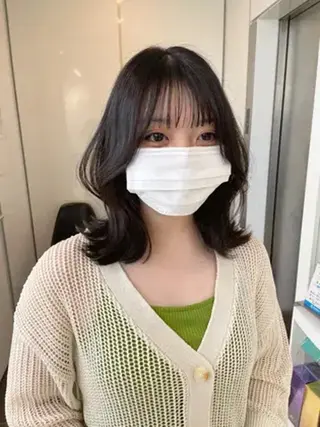 ミディアム Rikuto/原宿 /グラデーションのヘアスタイル