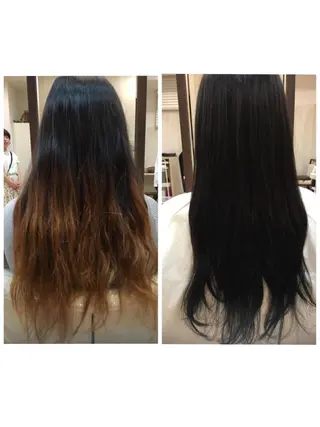 ロング カラー hair＆make cocoRo所属・今井 詩織のヘアスタイル